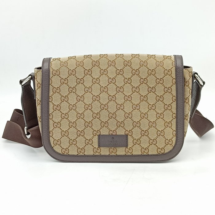 Gucci - Bolso de hombro - GG Canvas - Skuldertaske