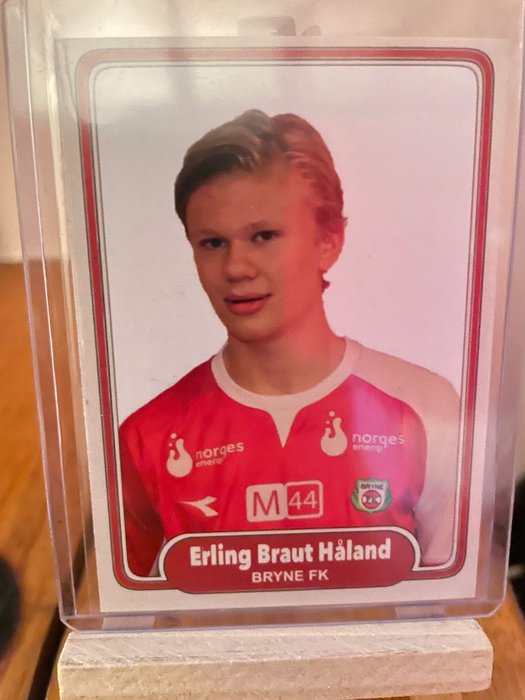 2015/16 Bryne FC Erling Haaland - 1 Card - Glimrende (EX)