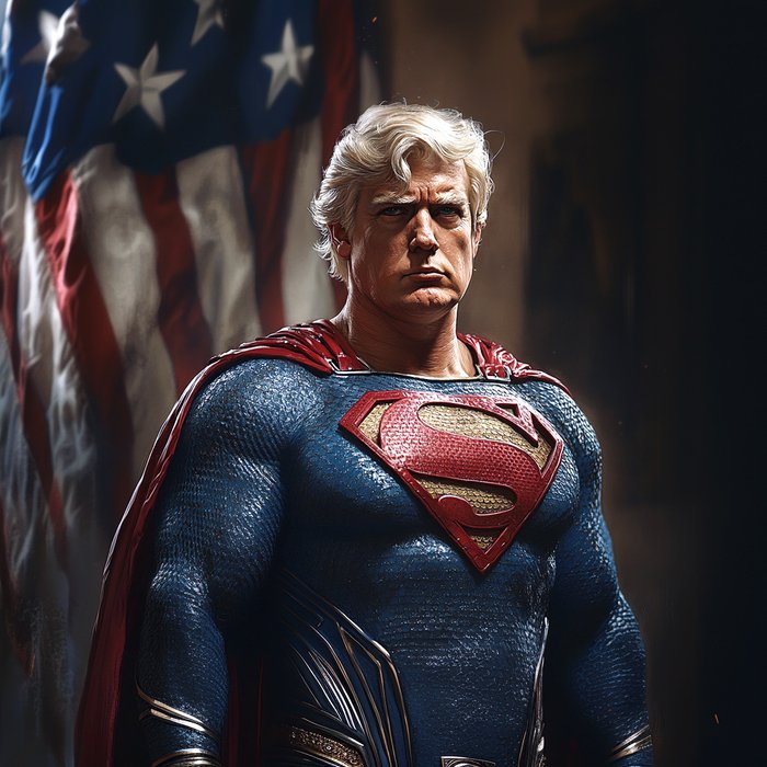 CARCANVAS_IT - Super Trump M.A.G.A. Makes America Great Again