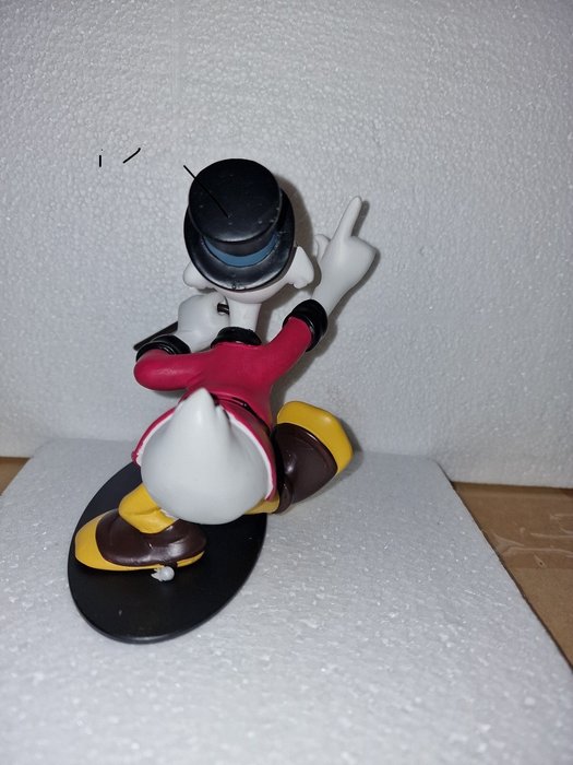 Uncle Scrooge with walking stick - Polyresin - 1 Figurine - 2000