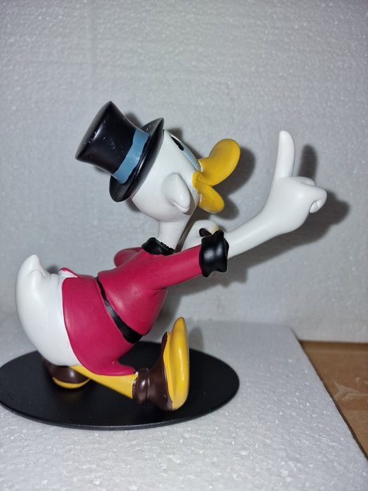 Uncle Scrooge with walking stick - Polyresin - 1 Figurine - 2000