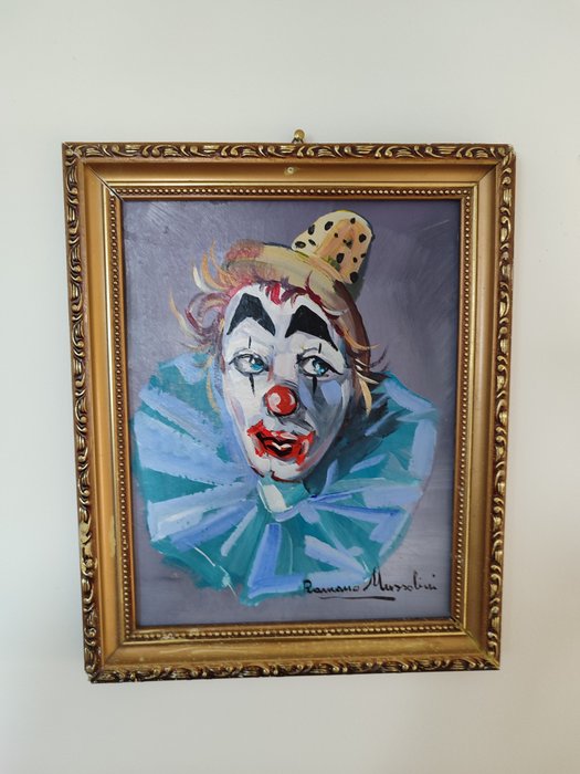 Romano Mussolini (1927-2006) - Clown in blu