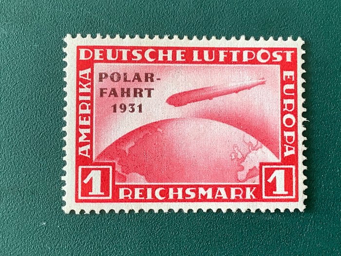 Tyske Kejserrige 1933 - 1 Mark Polar Farht - Michel 456