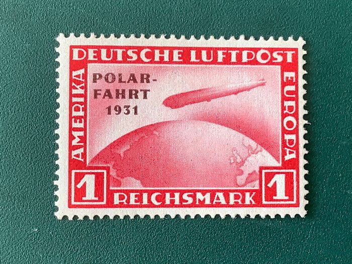 Tyske Kejserrige 1933 - 1 Mark Polar Farht - Michel 456