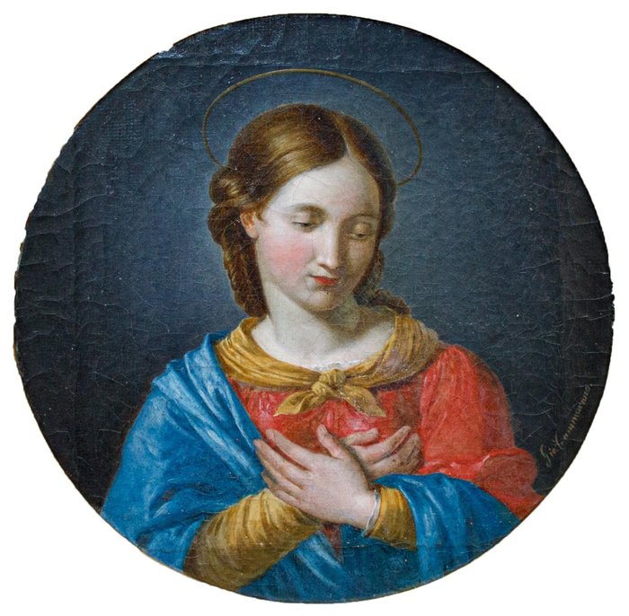 Scuola italiano (XIX secolo) - Madonna orante