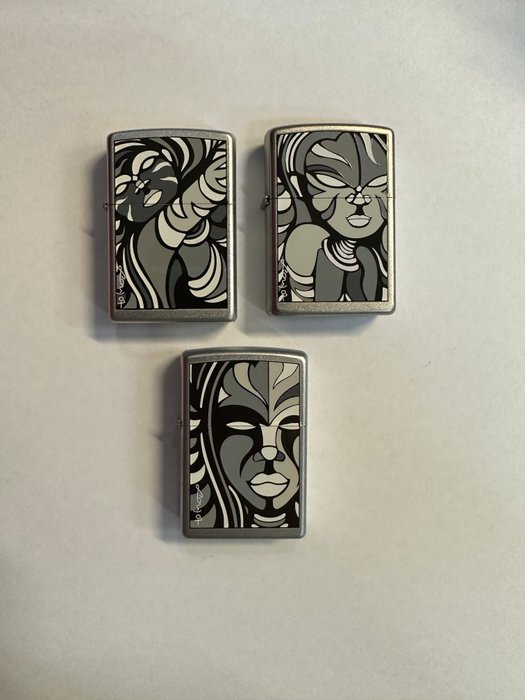 Zippo - Lighter - Jern (støbt/smeltet) -  (3)