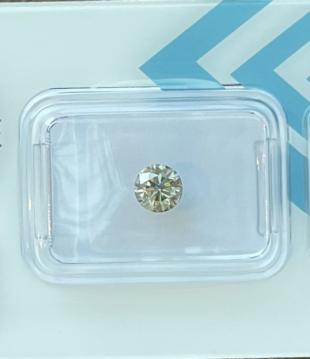 Ingen mindstepris - 1 pcs Diamant  (Natur)  - 0.59 ct - Rund - VS2 - International Gemological Institute (IGI) - F.D.B.G.Y