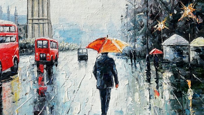 CleliaArt - London Rain