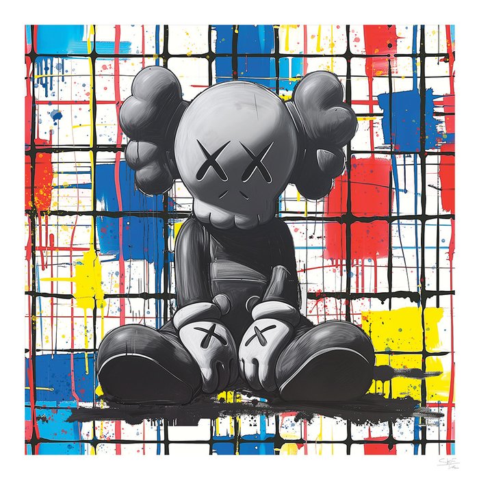 SKE - Kaws X Mondrian