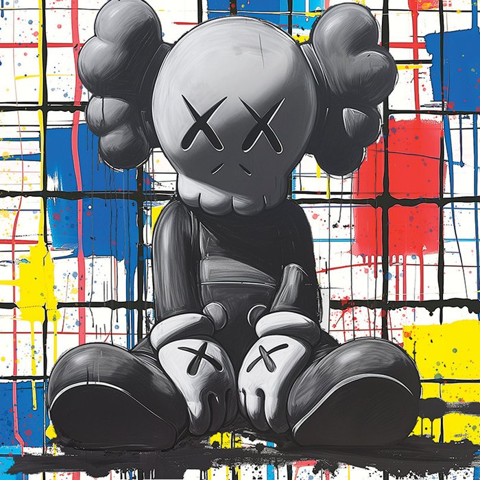 SKE - Kaws X Mondrian