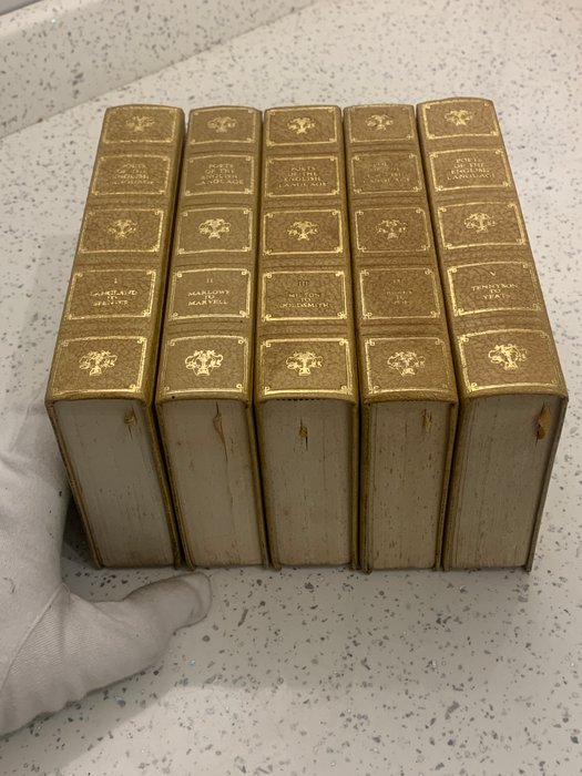 Various - Poets of the English Language, Five Volume Set - 1970