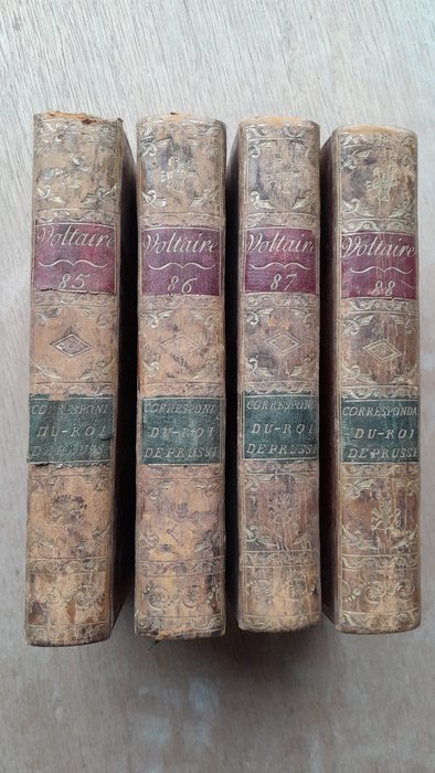 Voltaire - Lettres du Roi de Prusse et de M. de Voltaire - 1785