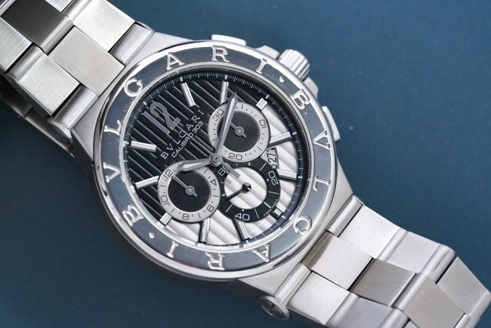 Bvlgari - Diogono Calibro 303 Chronograph - 101880 - Mænd - 2011-nu