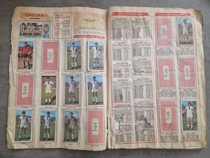 Panini - Calciatori 1970/71 + Euro 88 - 2 Incomplete Album