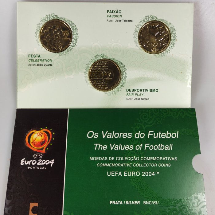 Portugal. 8 Euro 2003 "The Values Of Football"  (Ingen mindstepris)