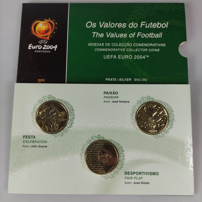 Portugal. 8 Euro 2003 "The Values Of Football"  (Ingen mindstepris)