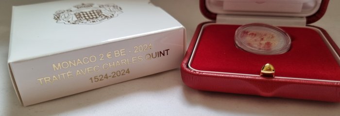 Monaco 2 Euro 2022 "Albert I" Proof  (Ingen mindstepris)