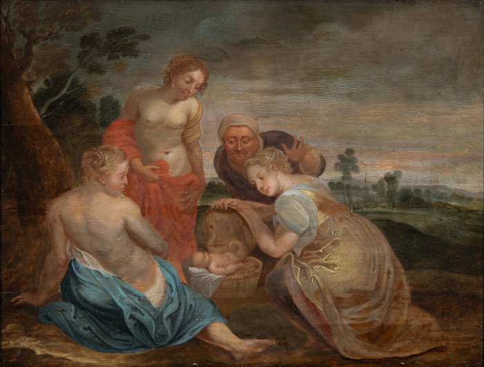 Hollandse School (XVII), naar Peter Paul Rubens (1577-1640) - Erichtonius - No Reserve