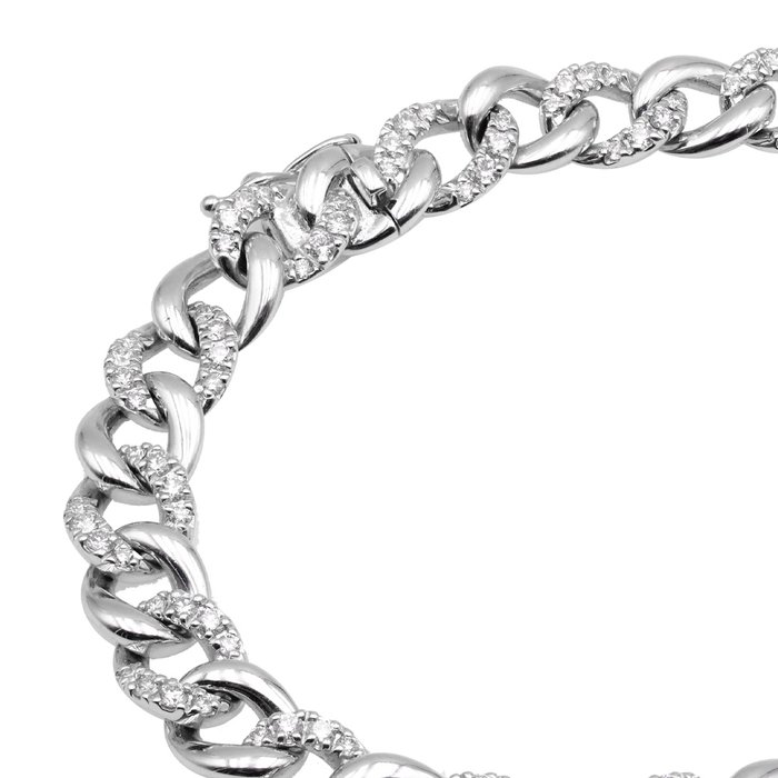 Crivelli - Armbånd - 18 kraat Hvidguld -  1.40ct. tw.