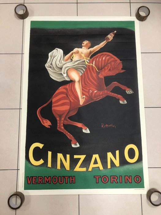 Leonetto Cappiello - "Cinzano" - Vermouth Torino - 1950‹erne