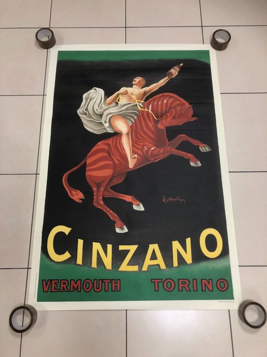 Leonetto Cappiello - "Cinzano" - Vermouth Torino - 1950‹erne