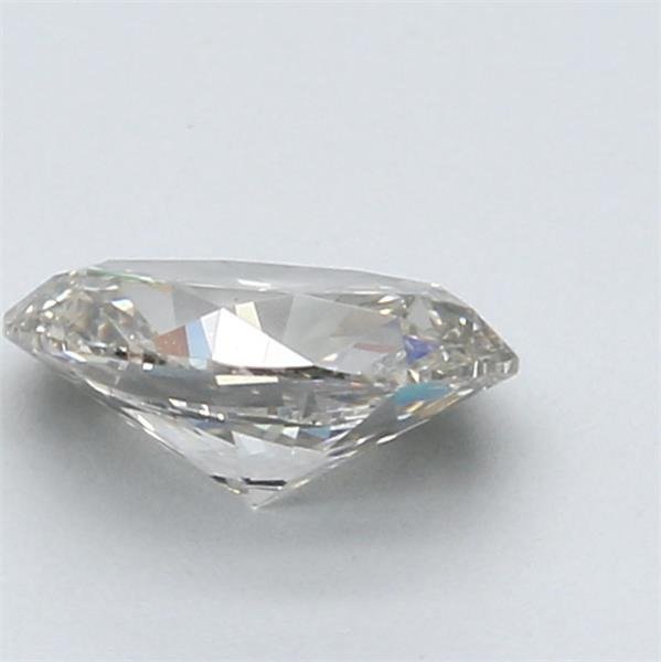 1 pcs Diamant  (Naturfarvet)  - 1.20 ct - Oval - Fancy light Grå - SI1 - Gemological Institute of America (GIA)