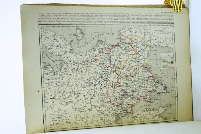 Houzé - Atlas universel historique et géographique - 1845