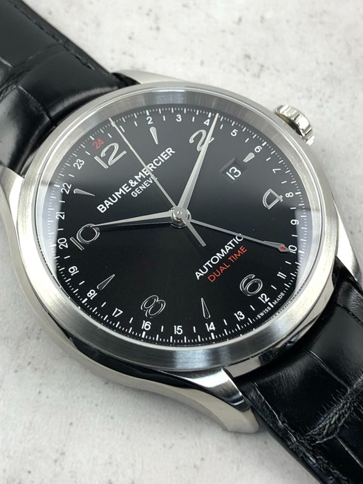 Baume  Mercier - Clifton Dual Time Automatic - M0A10302 - Mænd - 2011-nu