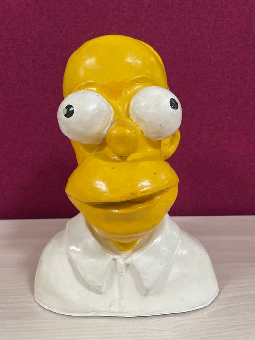 Homer Simpson Statue by Stephanie Gladden - Porzellan - 30cm height - 1 figur