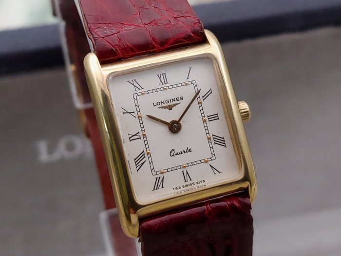 Longines - Tank Classic  - 18kt Yellow Gold - 5175 - 153 - Kvinder - 1980-1989