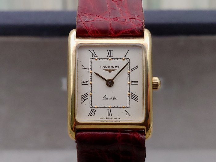 Longines - Tank Classic  - 18kt Yellow Gold - 5175 - 153 - Kvinder - 1980-1989