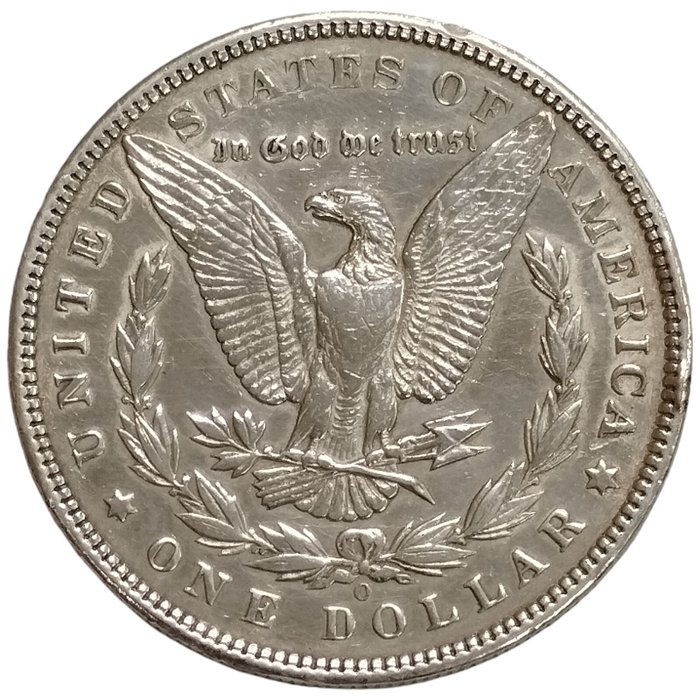 Förenta staterna Morgan Dollar 1893-O Key Date!