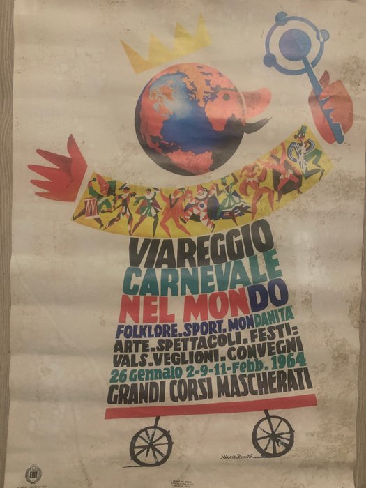 Bonetti Uberto - Carnevale di Viareggio - 1960‹erne