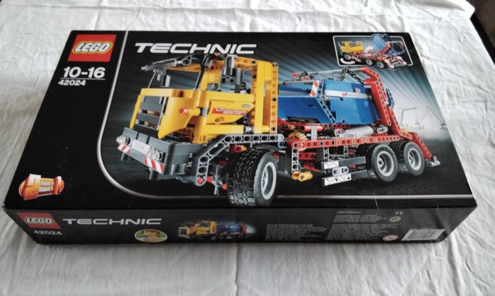 Lego - Technic - 42024 - Container Truck - 2000-2010 - Tyskland