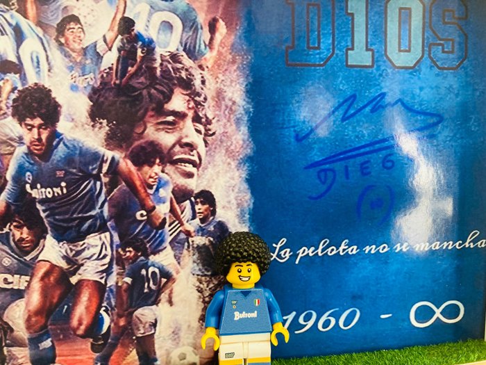 Lego - Limited Edition 1/1 - Maradona Buitoni D10S Umano - 1980-1990 - Italien