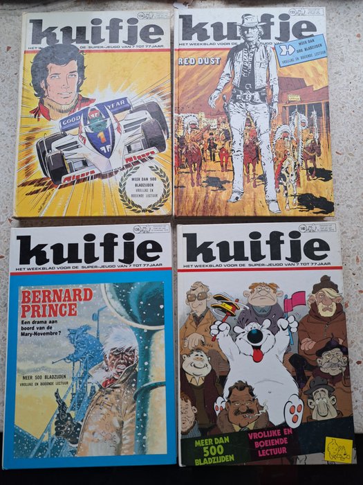 Kuifje (magazine) - 28 x Kuifje bundelingen in de range van 22 t/m 185 - 28 Album - Første udgave - 1979/2005