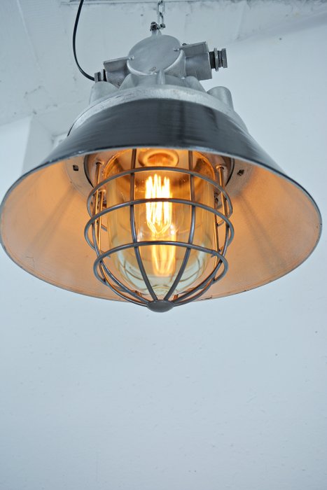 Hængende lampe - Aluminium, Glas - Eksplosionssikre lamper