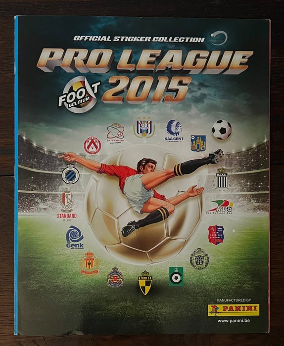 Panini - Pro League 2015 Belgium - 1 Complete Album