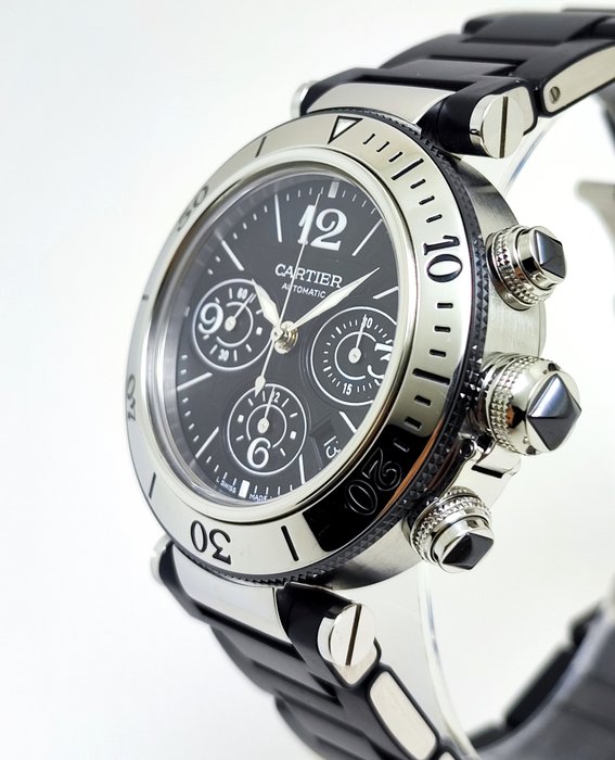 Cartier - Pasha Seatimer Chronograph - Ref. 2995 - Mænd - 2011-nu