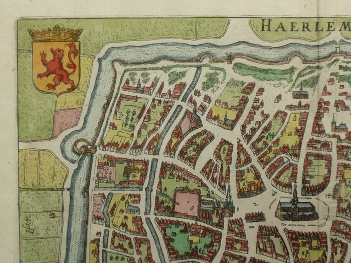 Holland - Haarlem; Lodovico Guicciardini / W Blaeu - Haerlem - 1601-1620