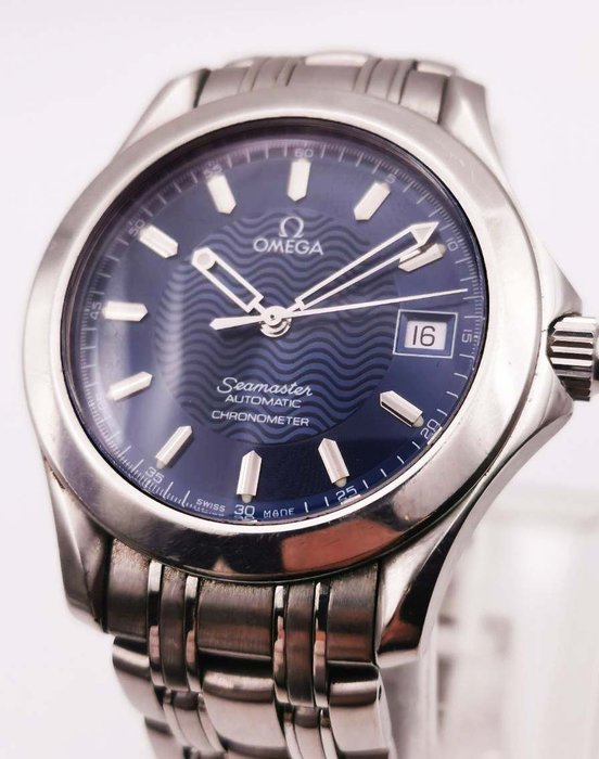 Omega - Seamaster 120M - 168.1601 Blue Dial Automatic - Unisex - 1990-1999