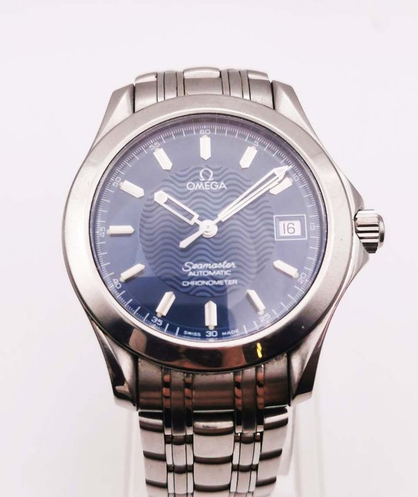 Omega - Seamaster 120M - 168.1601 Blue Dial Automatic - Unisex - 1990-1999