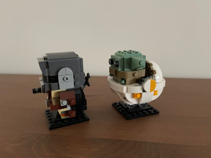 Lego - LEGO Star Wars 75317 Mandalorian  the child BrickHeadz - 2010-2020