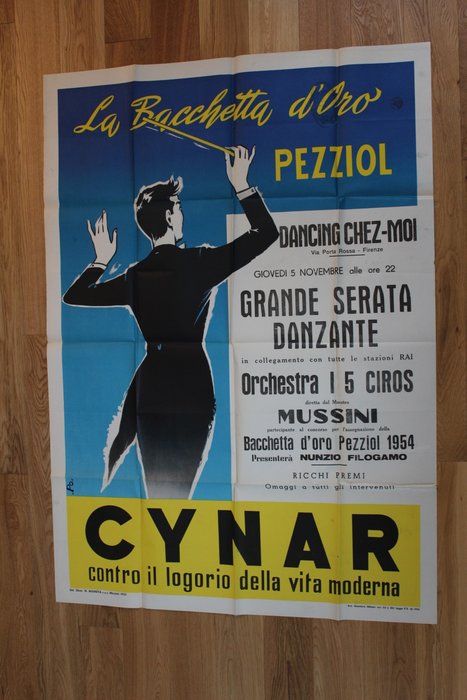 PO - CYNAR PEZZIOL - 1950‹erne