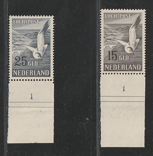 Holland 1946 - Måger - NVPH LP12/LP13