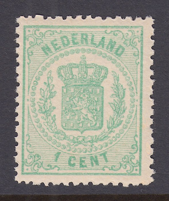 Holland 1870 - Rigsvåben - NVPH 15