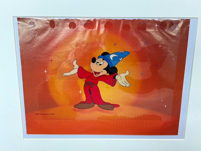 Walt Disney - 1 Original Animation Sericel af Mickey Mouse, begrænset udgave (1988)