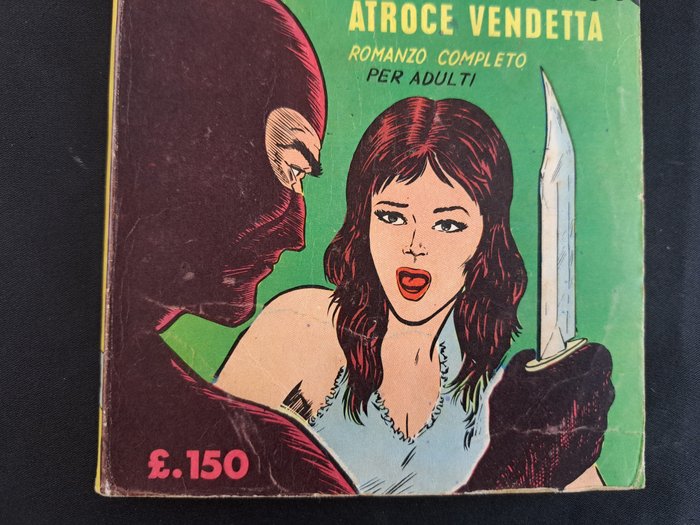 Diabolik Prima Serie n. 4 - Atroce Vendetta - 1 Comic - Første udgave - 1963