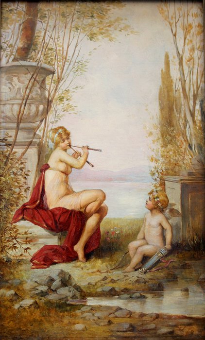 Austrian, late 19th century - Venus and Cupid