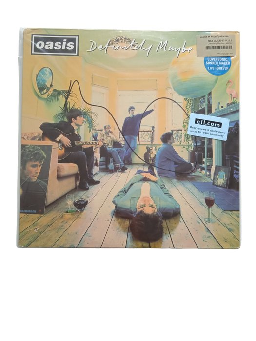 Oasis - Definitely Maybe - Vinylplade - 1994